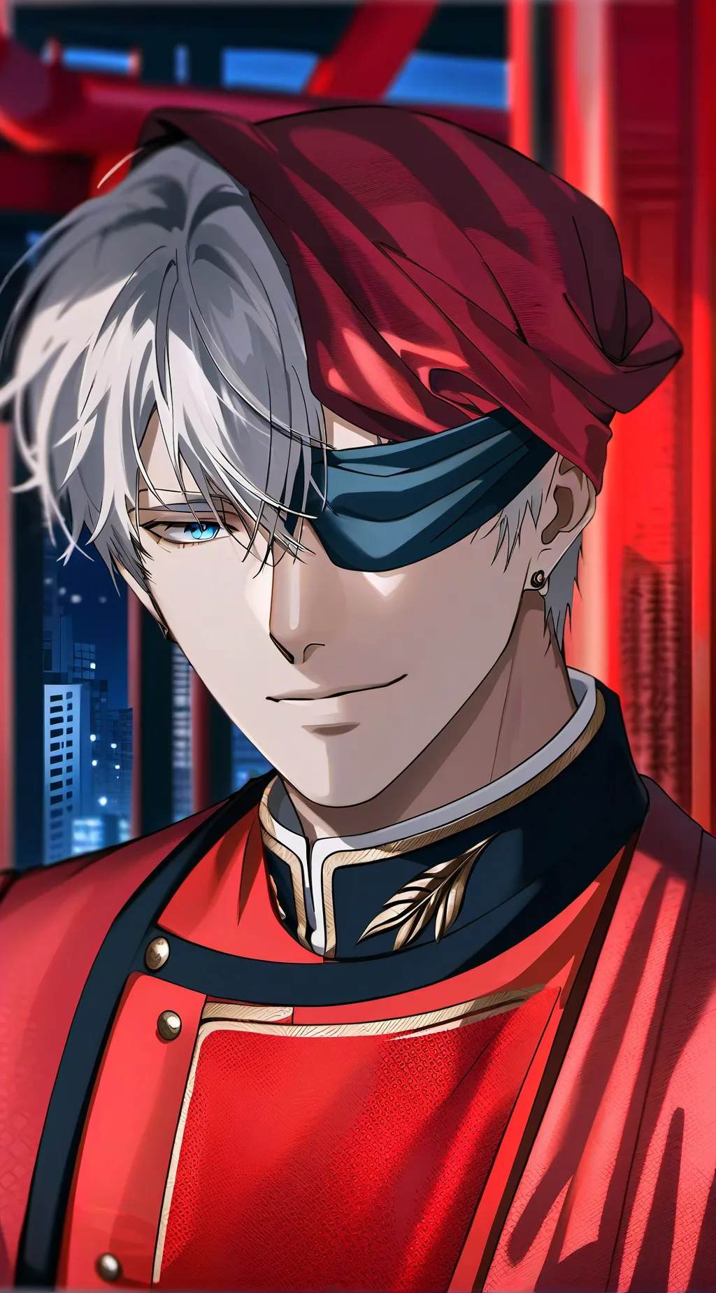 ai character: Gojo Satoru background