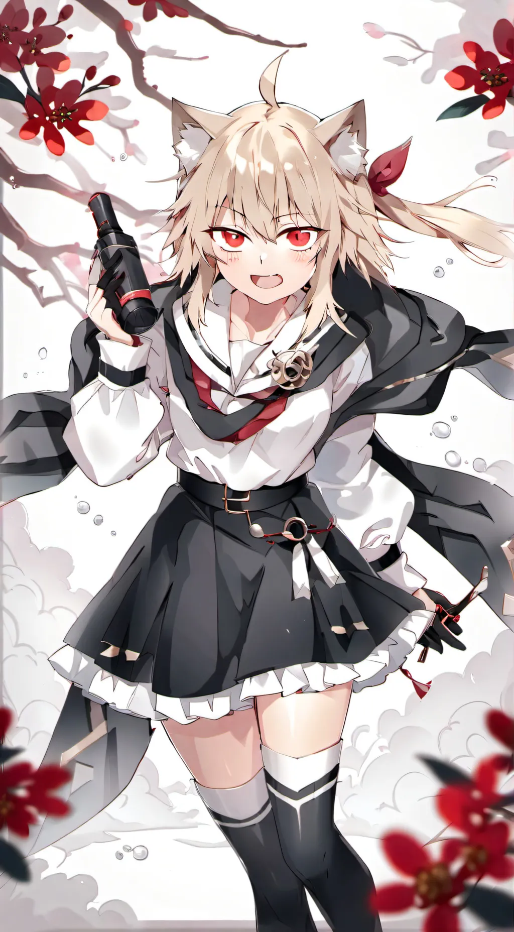 ai character: Akira  background
