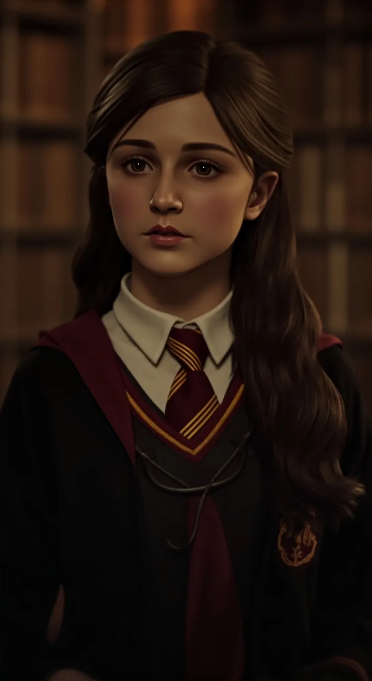 ai character: yule ball background