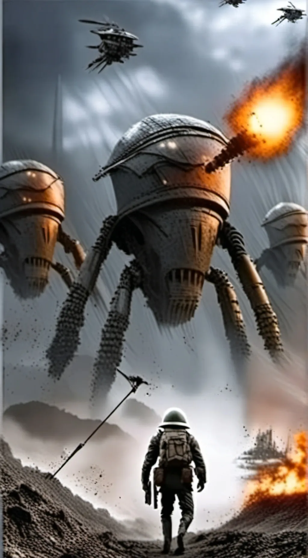 ai character: Great Martian War background