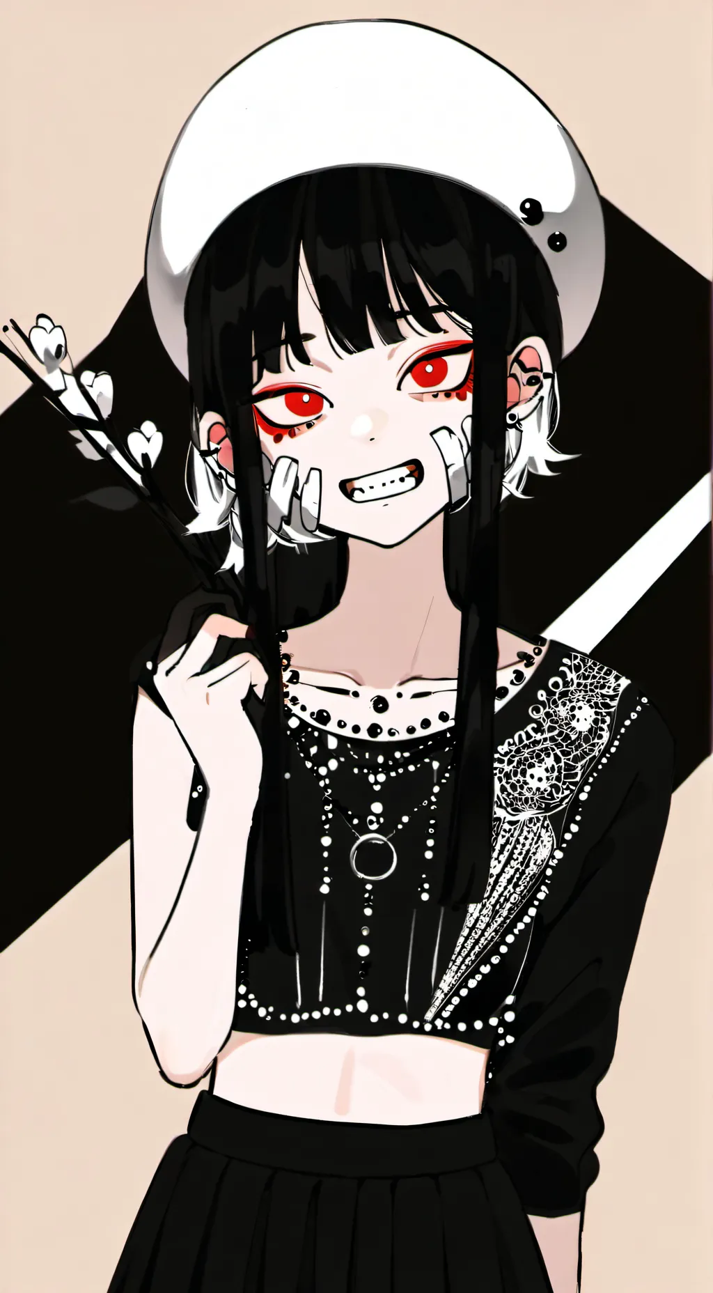 ai character: luner  background