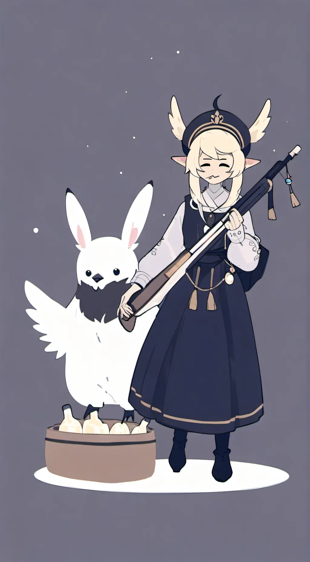 ai character: Cyn background