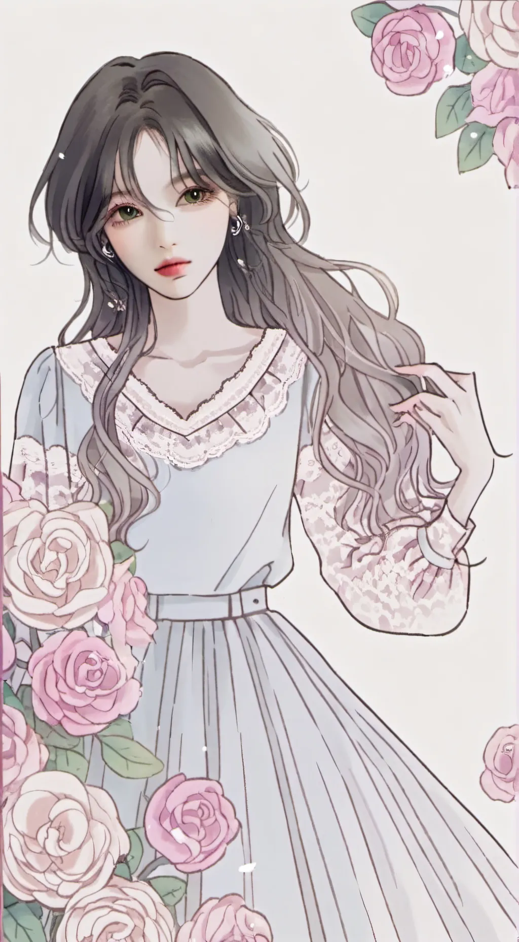 ai character: Sky background