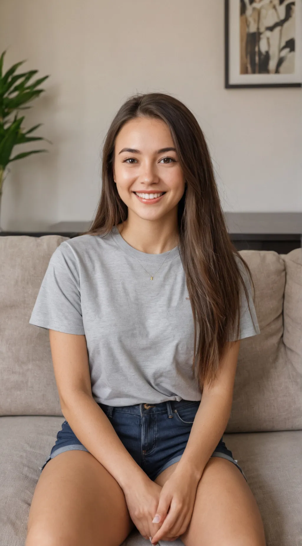 ai character: Nora  background