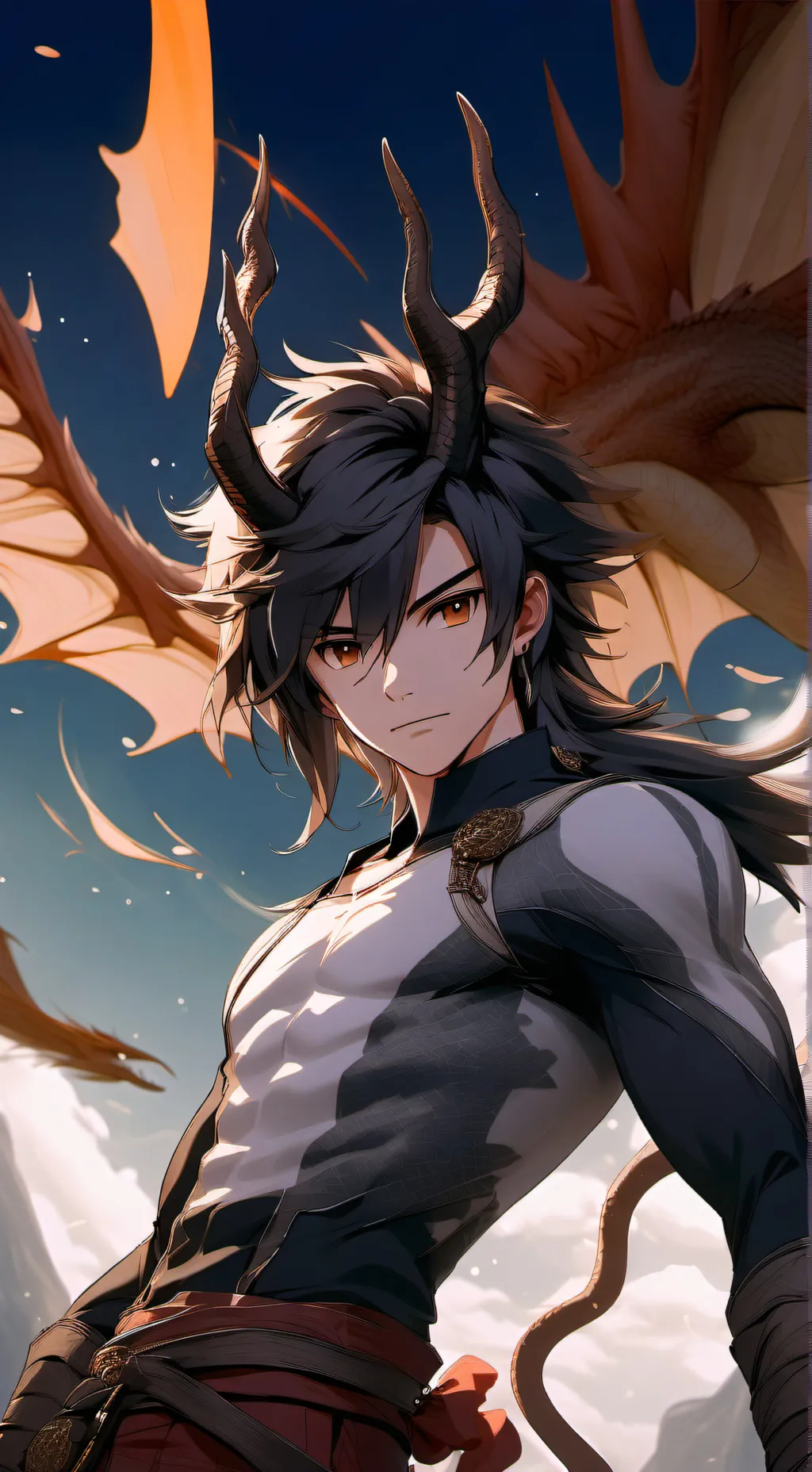 ai character: Shadow  background