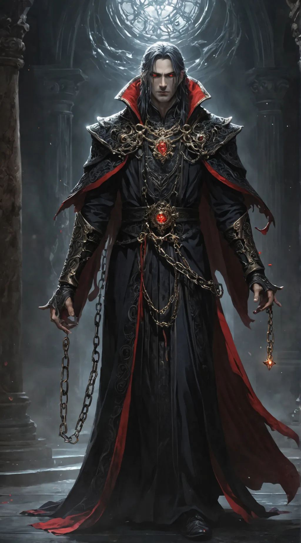 ai character: Lucien background