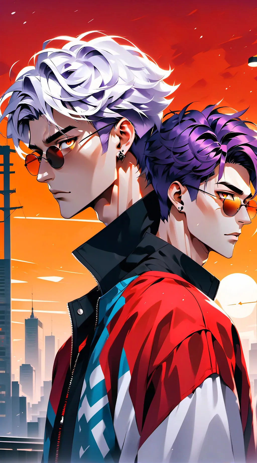 ai character: NAGI X REO!!! background