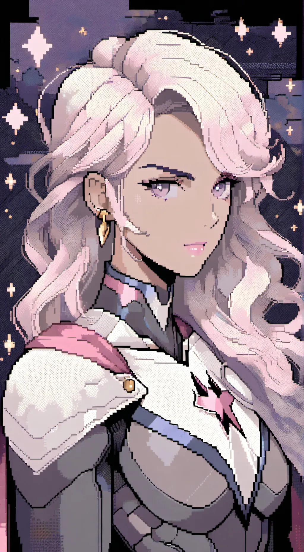 ai character: Super Nova background