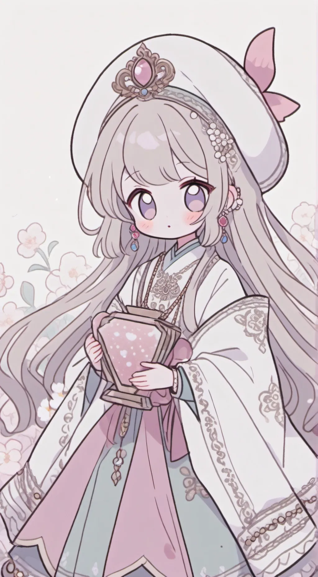 ai character: AHHHHH background