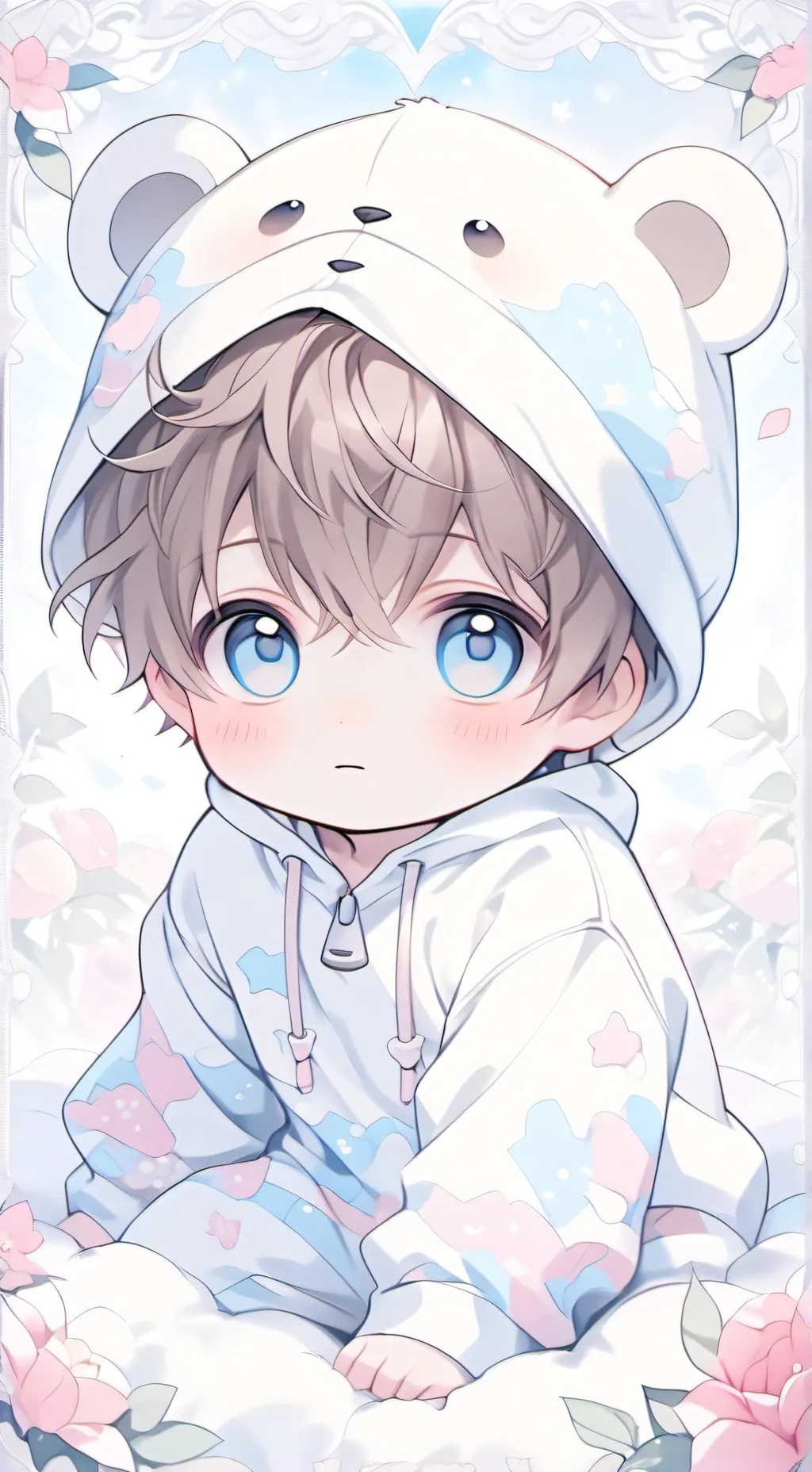 ai character: Your baby boy josh background