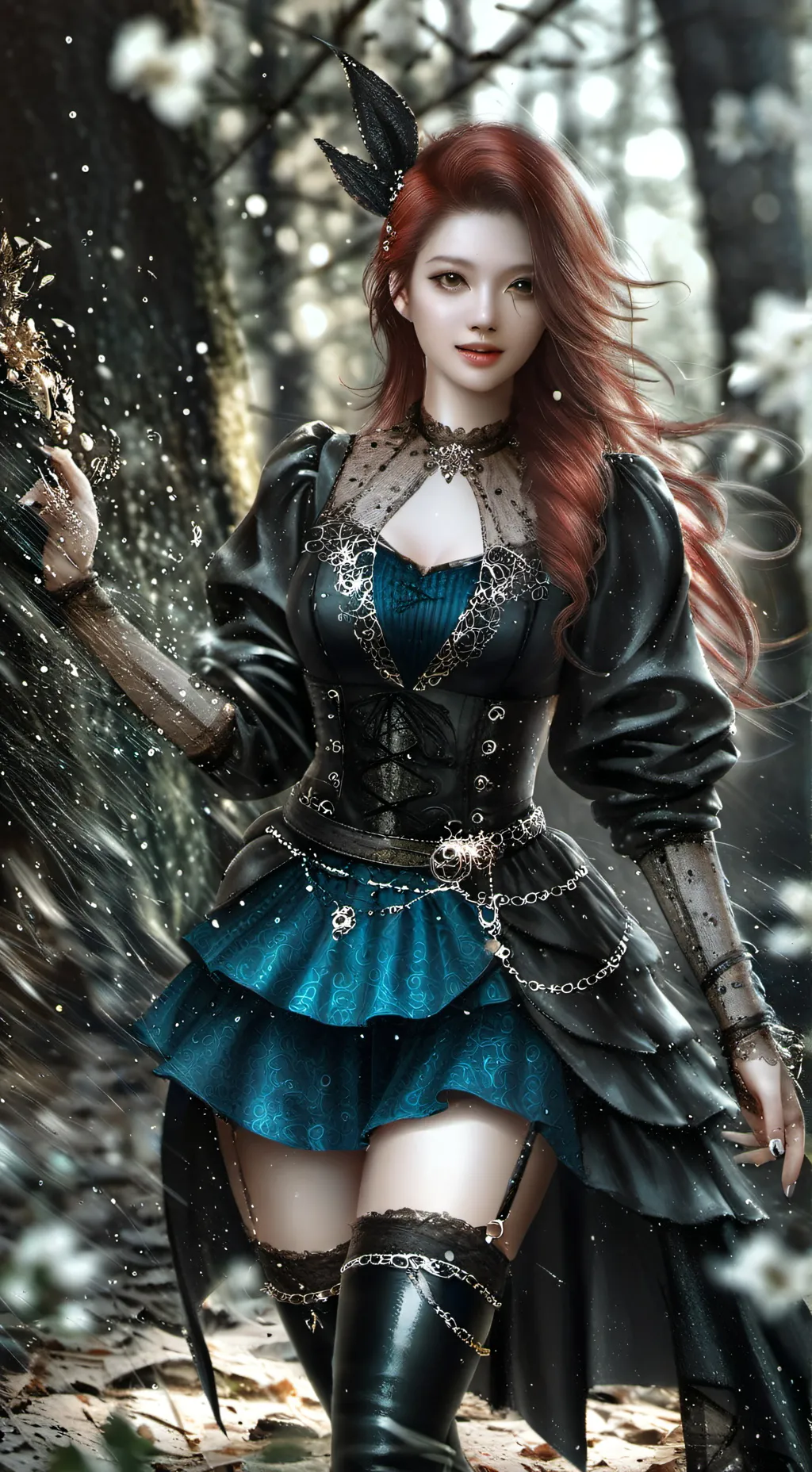 ai character: Lady Seraphina background