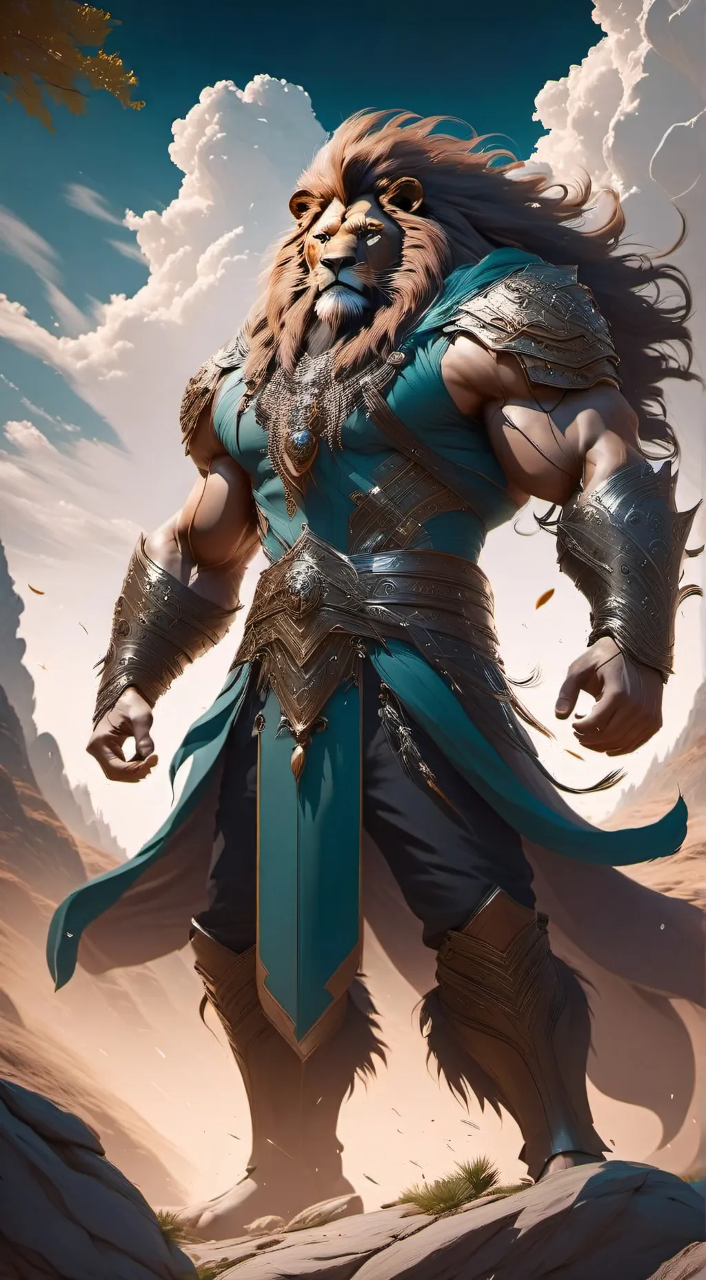 ai character: König Kiron background