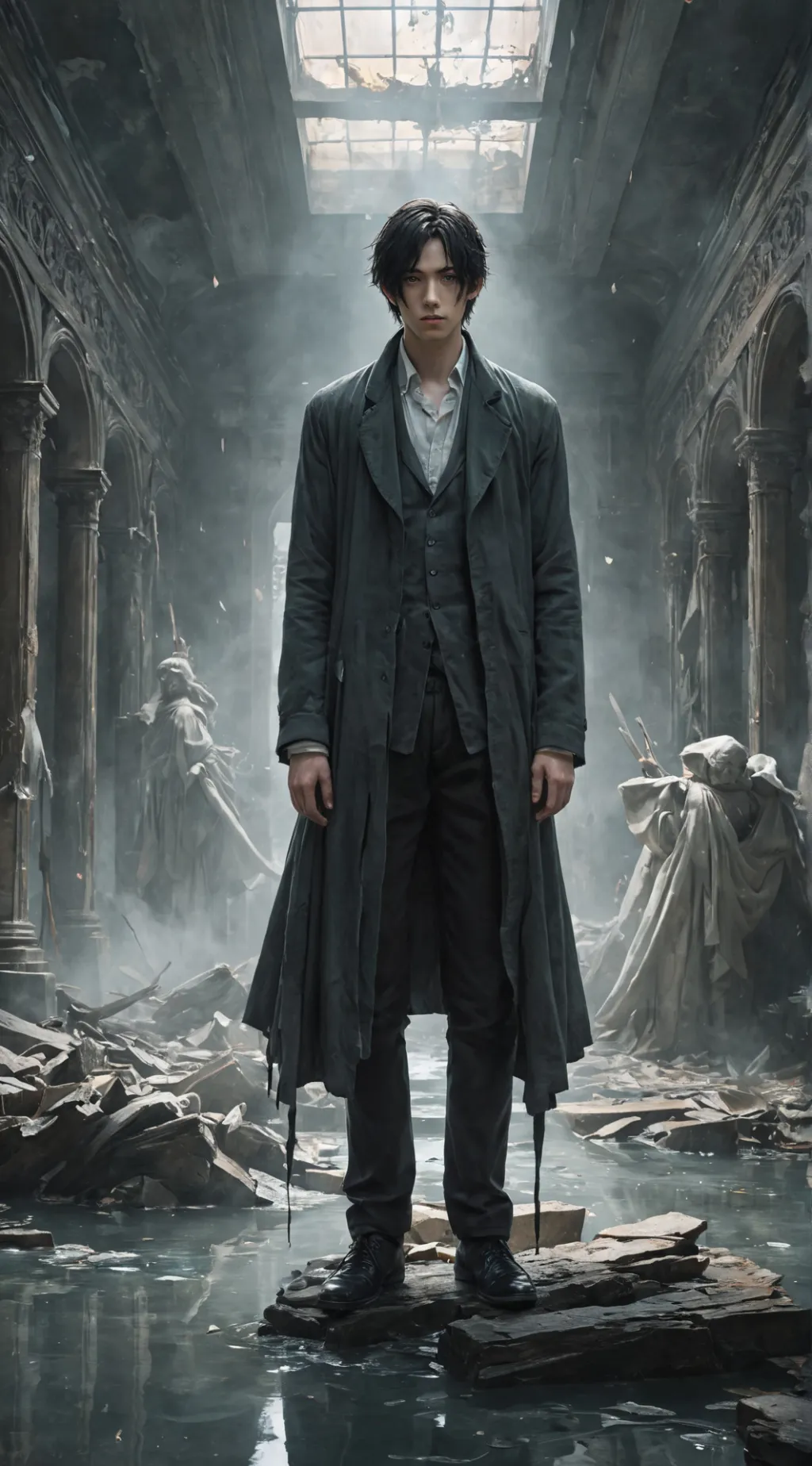ai character: Lucien background