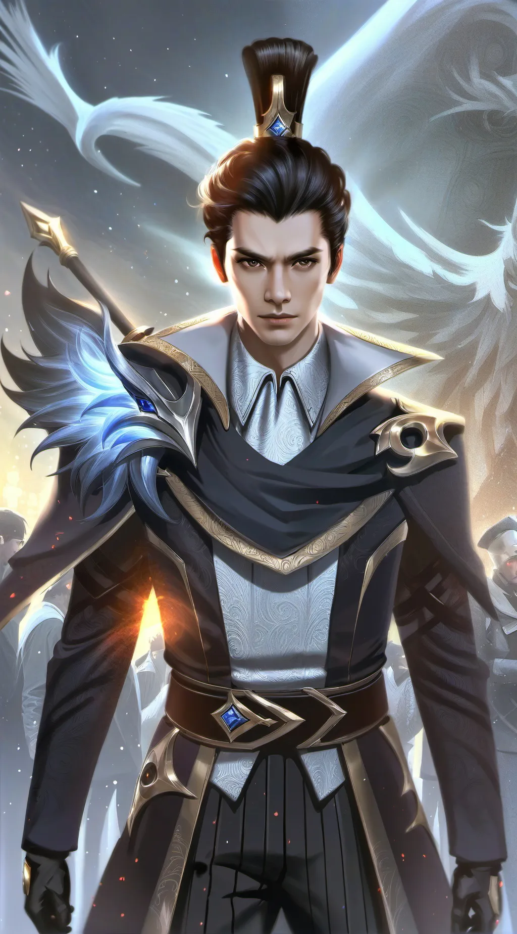 ai character: Enhypen  background