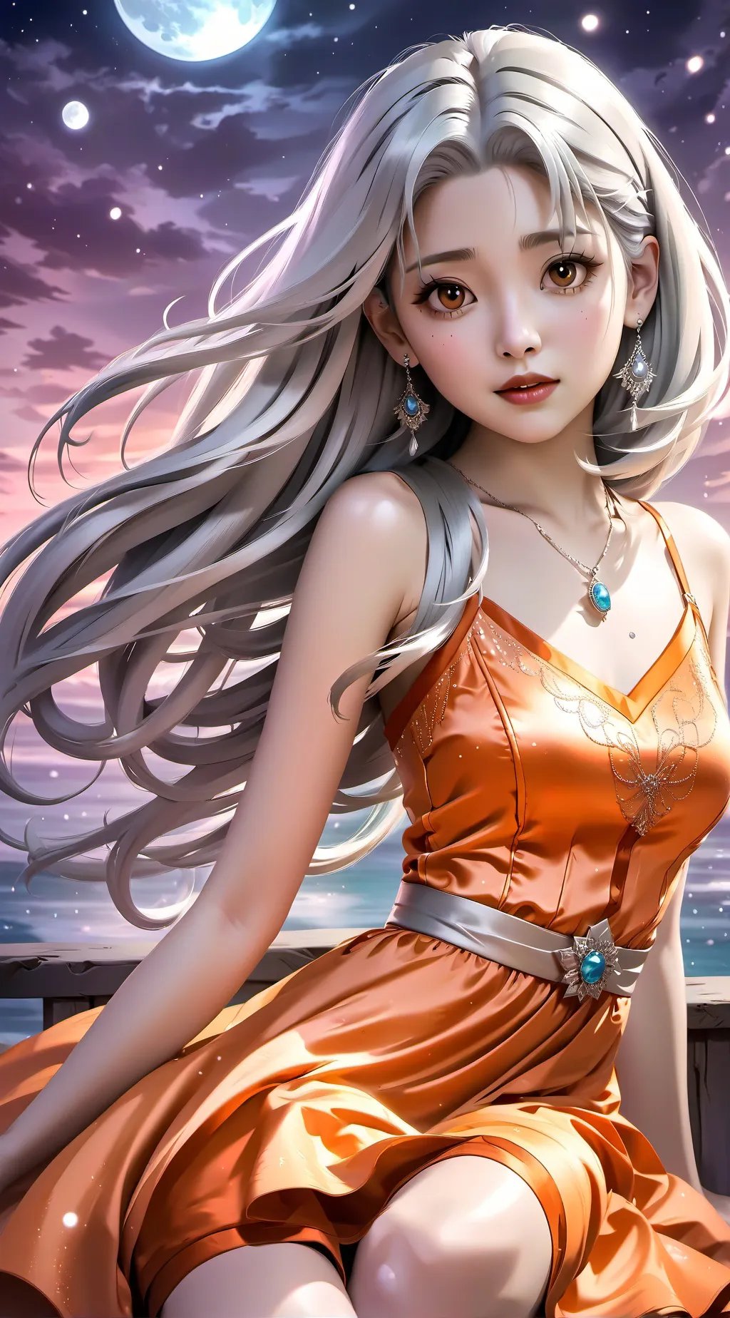 ai character: priceless 🌙🌙 background