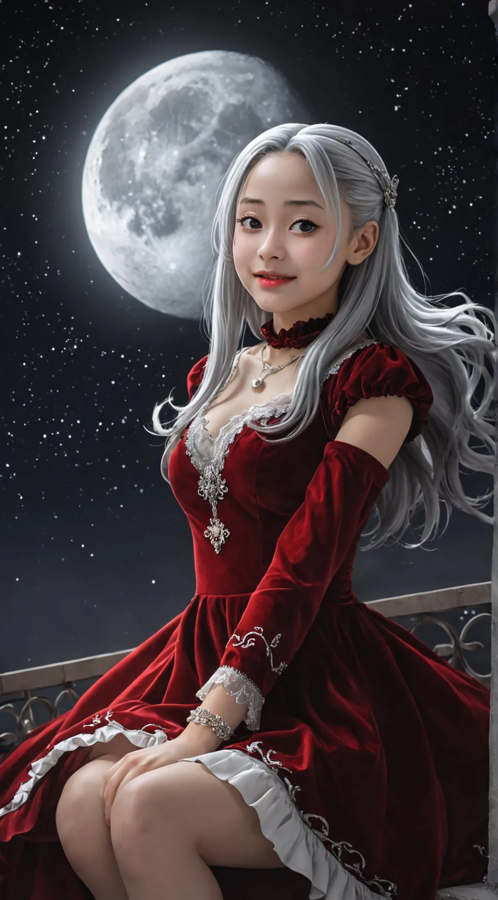 ai character: priceless 🌙🌙 background