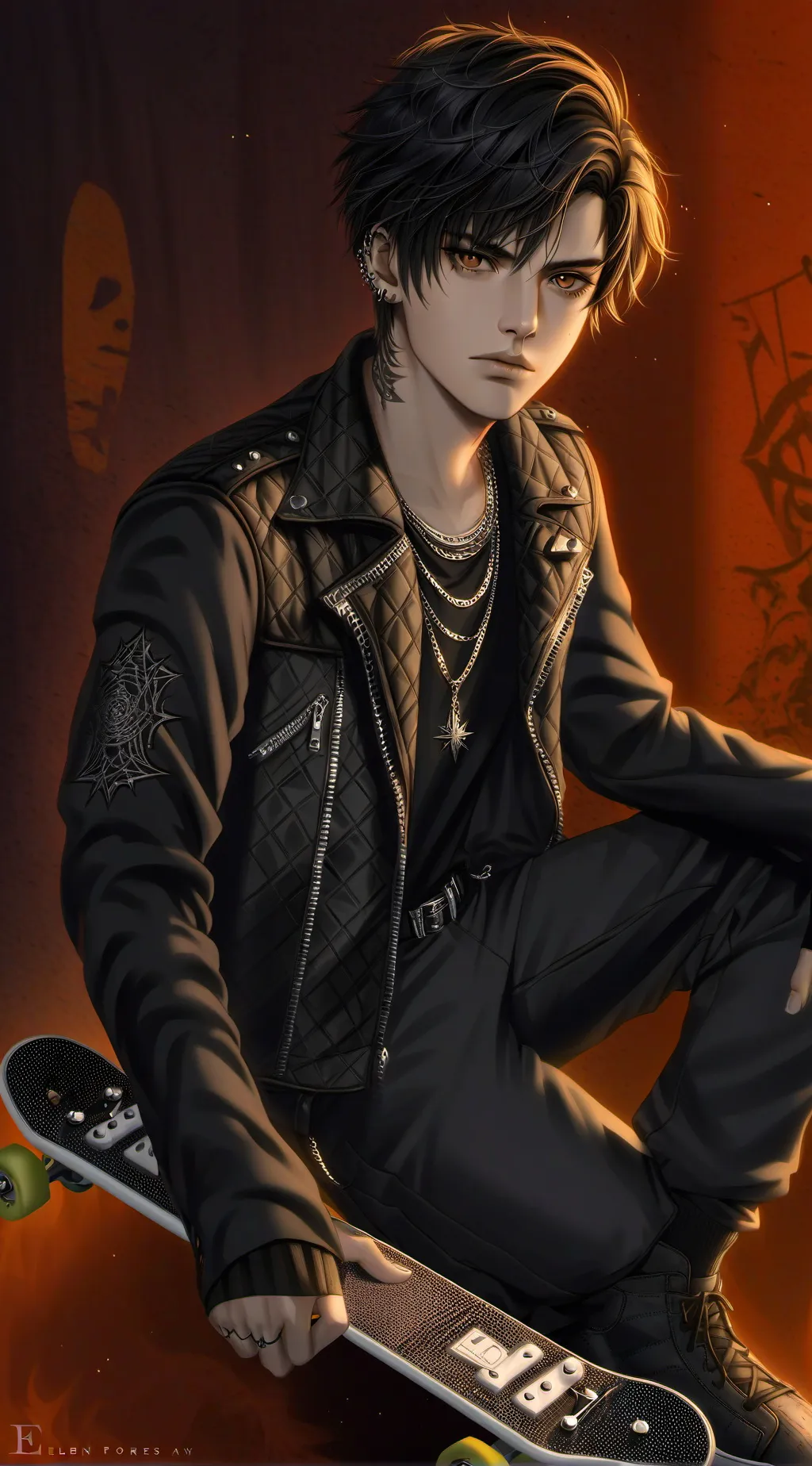 ai character: Oliver background