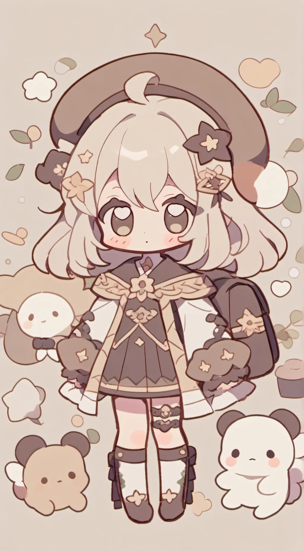 ai character:  Luna background