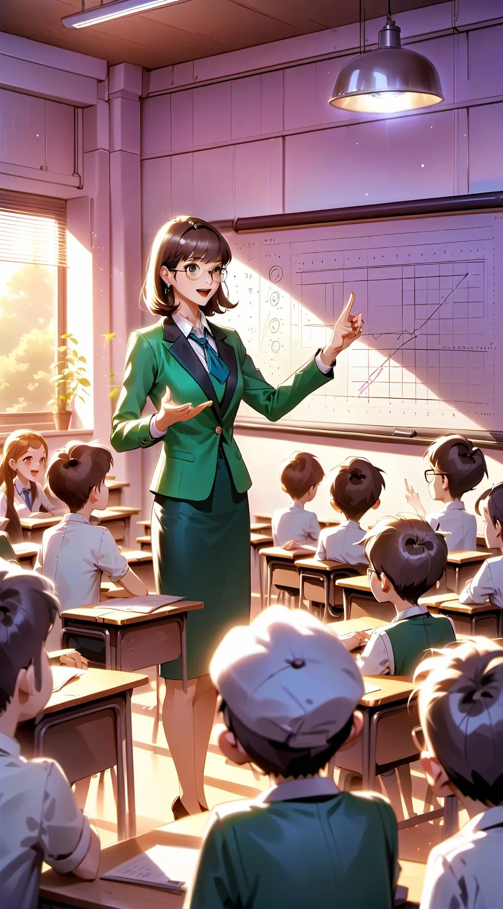 ai character: 6th grade drama background