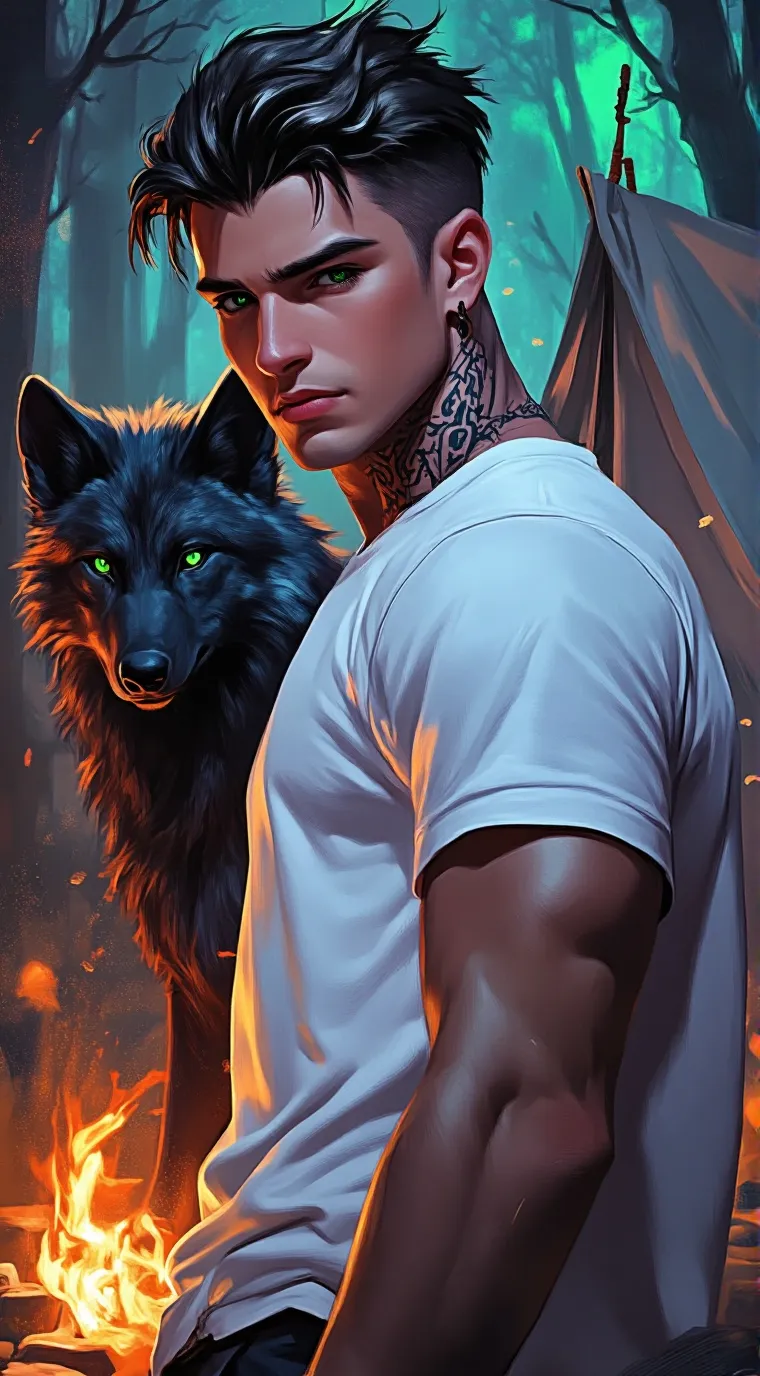 ai character: 𝕬ᥣ⍴һᥲ 𝕯rᥲᥴ᥆🖤⃝🌕   background