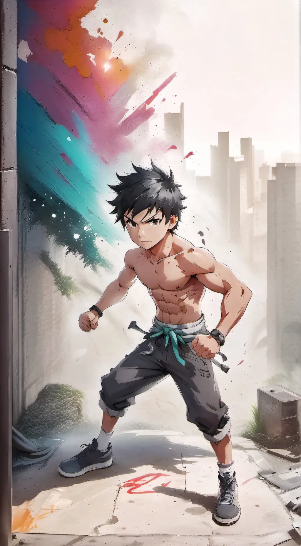 ai character: Nestor Noir background