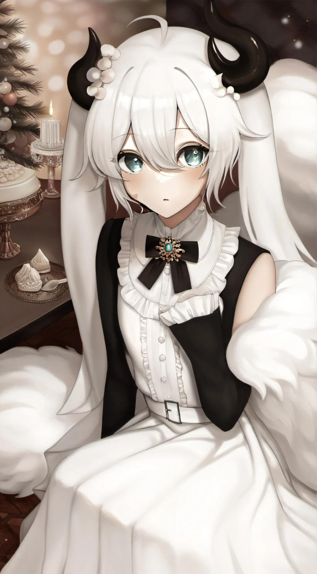 ai character: tsuki  background