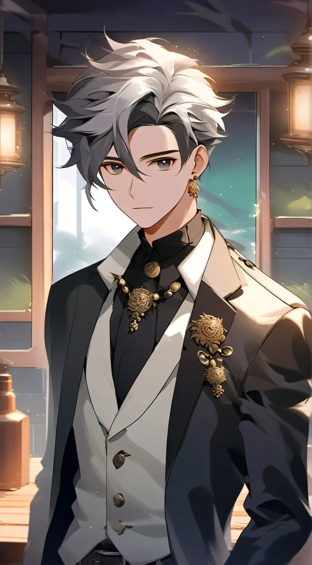 ai character: ° Nick ° background