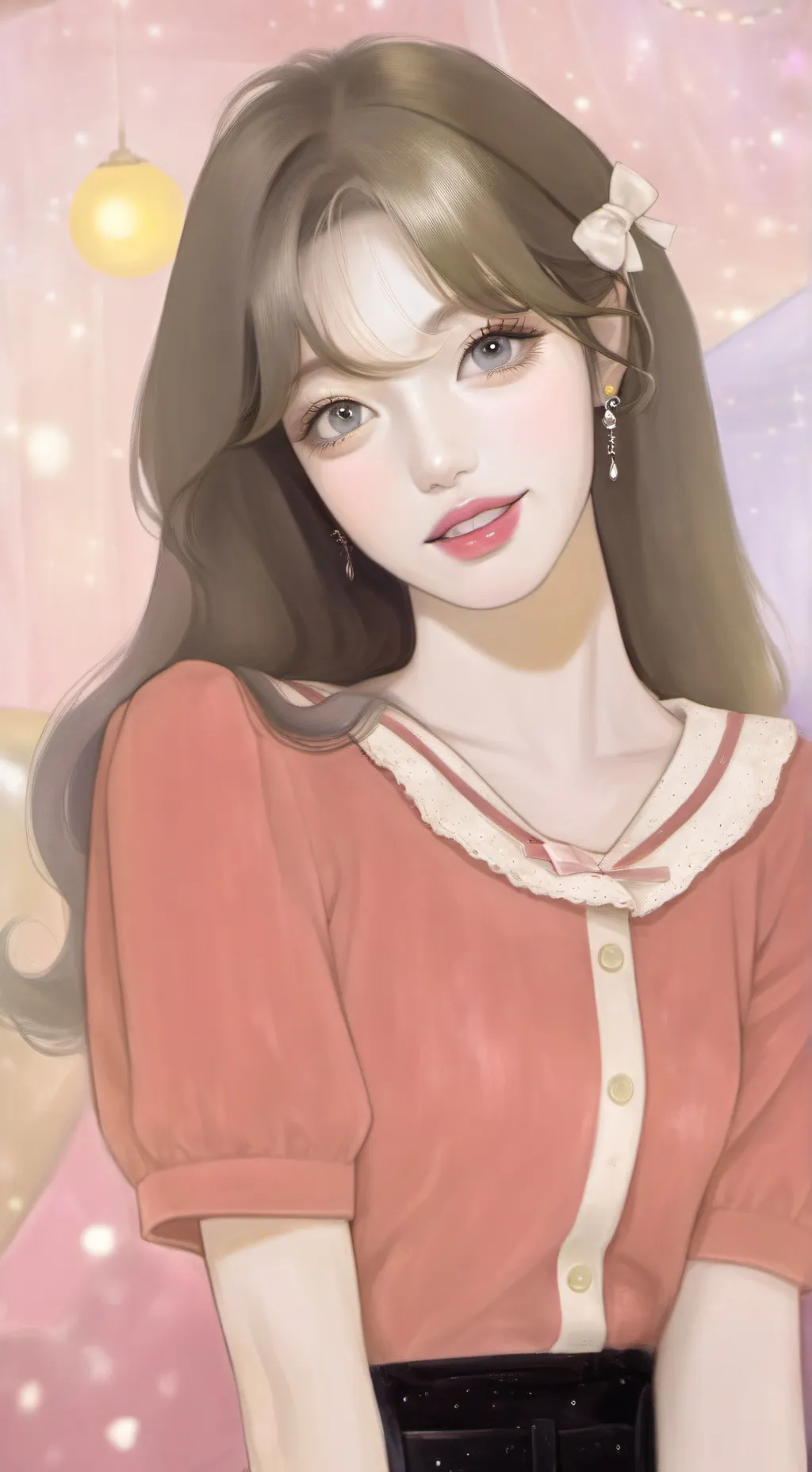 ai character: Anlin  background