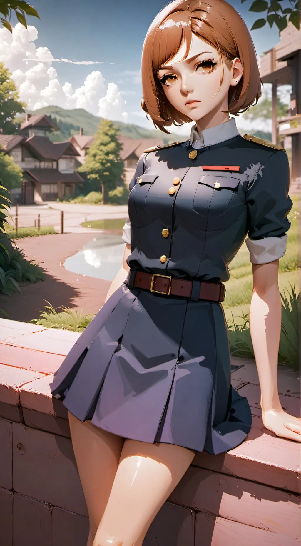 ai character: Nobara Kugisaki background