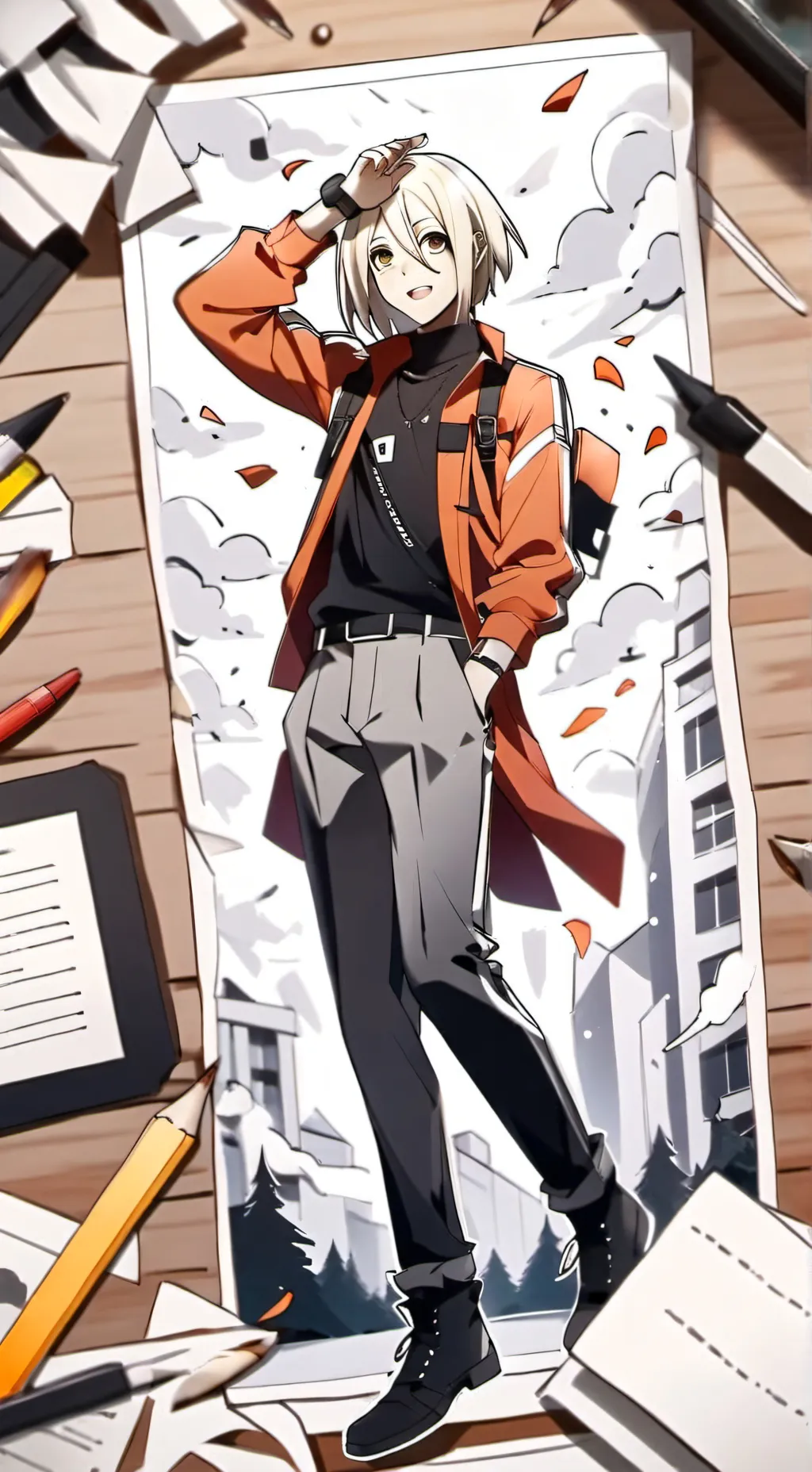 ai character: Aot pick me background