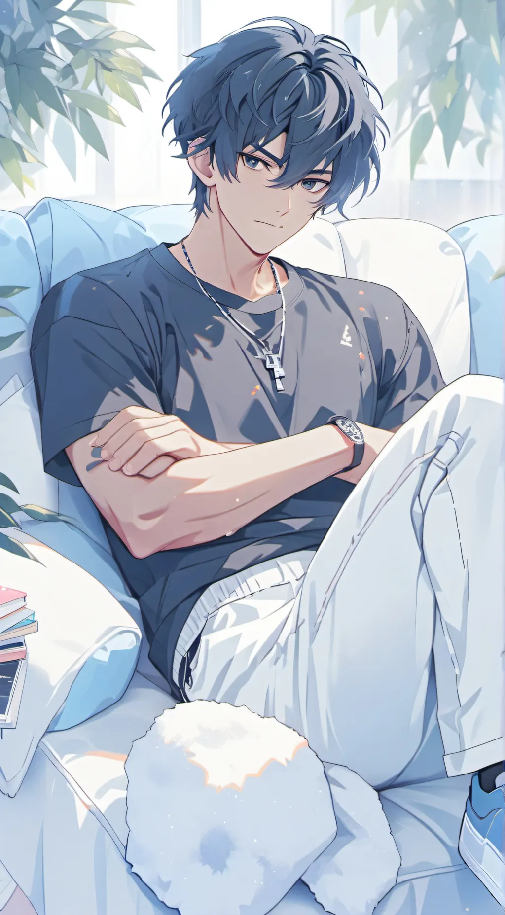 ai character: Nick background