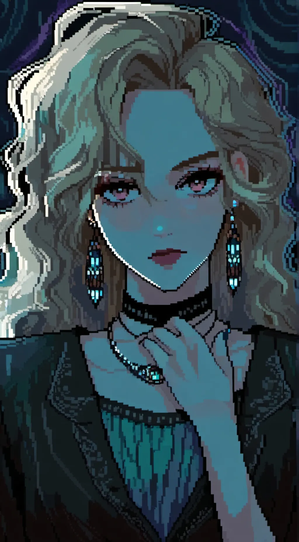 ai character: Catherine mellows  background