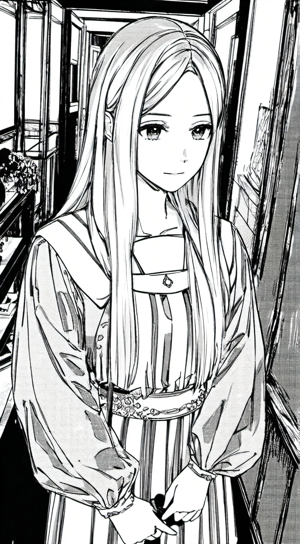 ai character: JJK X DOORS background