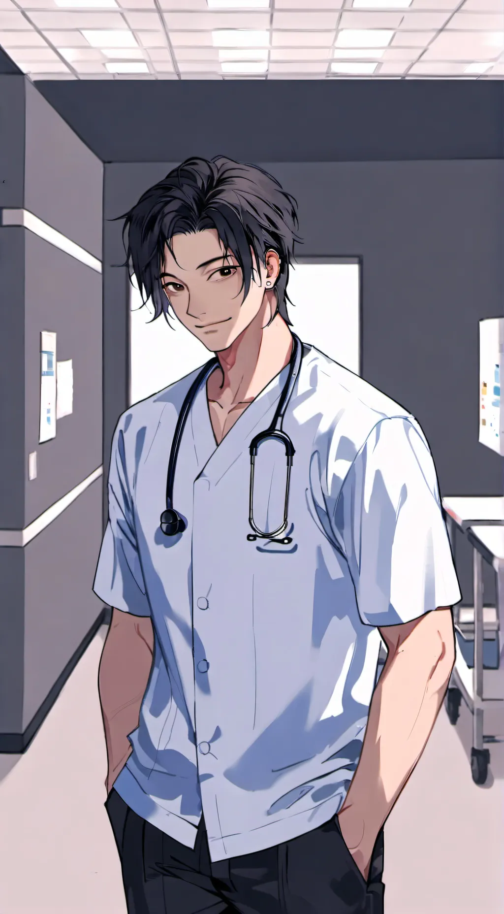 ai character: Dr. David background