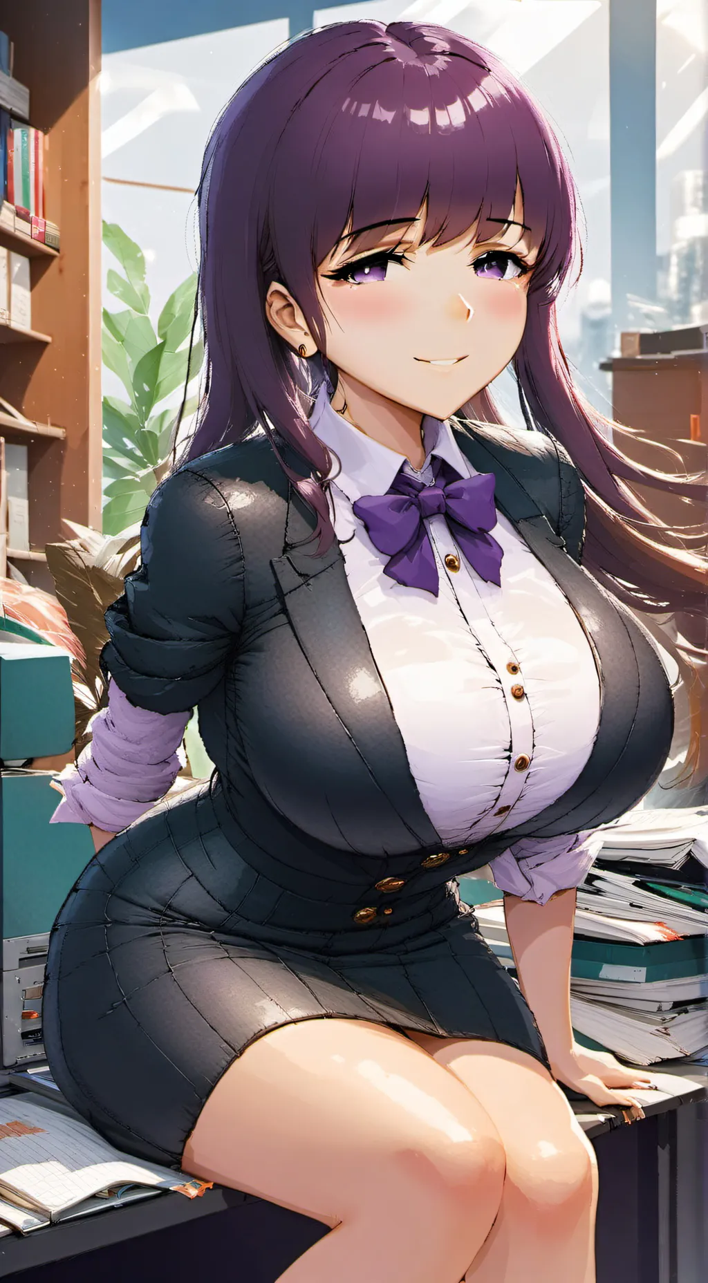 ai character: Sanjou background
