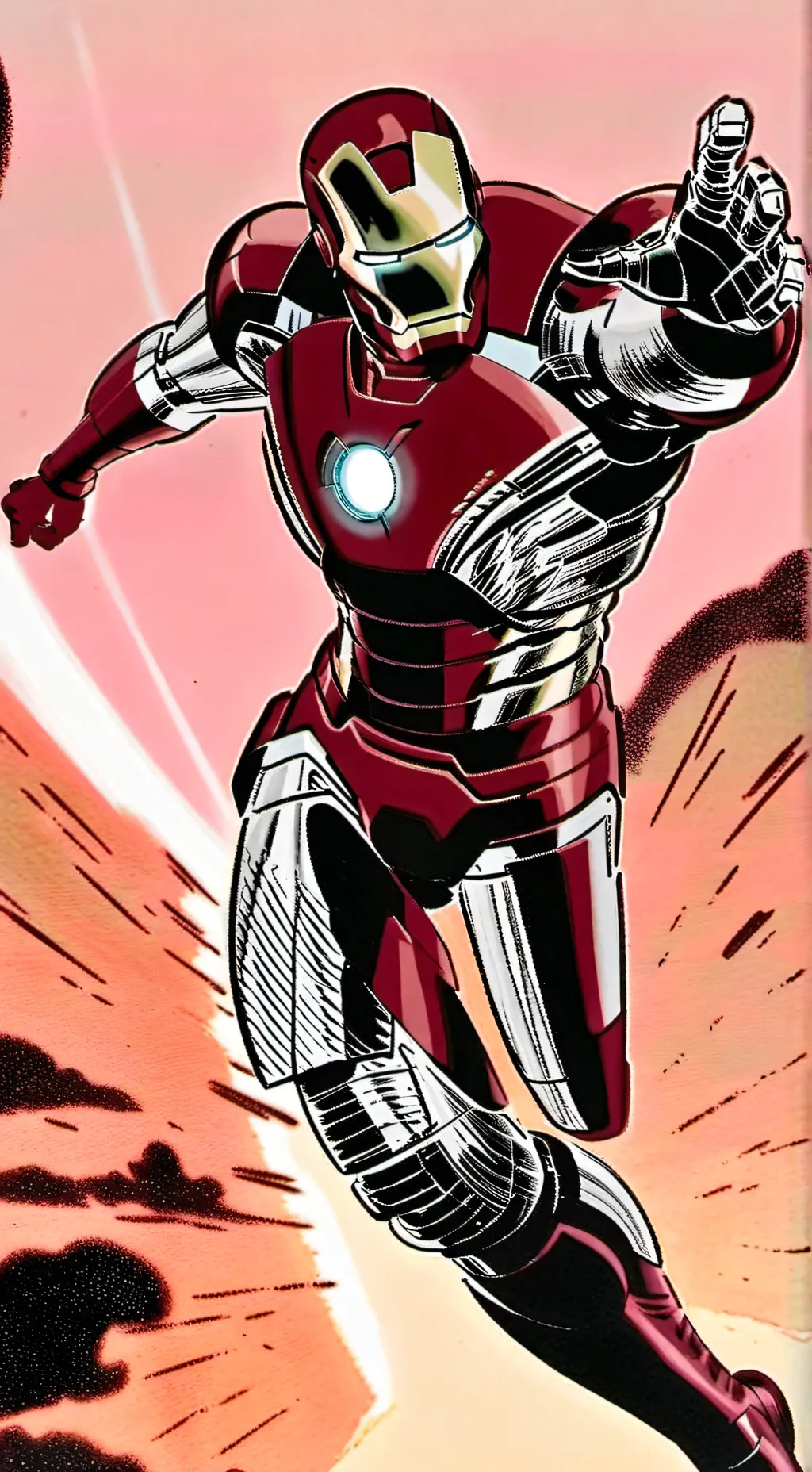 ai character: You are Iron man background