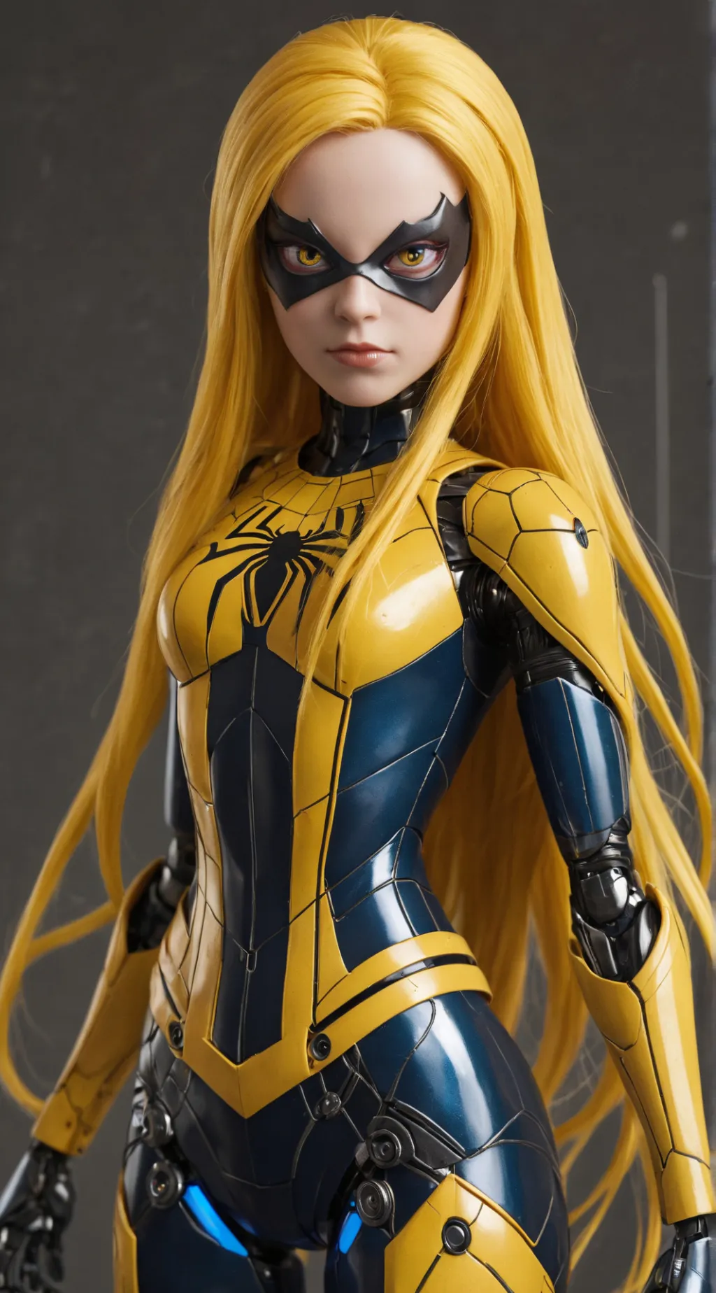 ai character: SOIDER-5,004 background