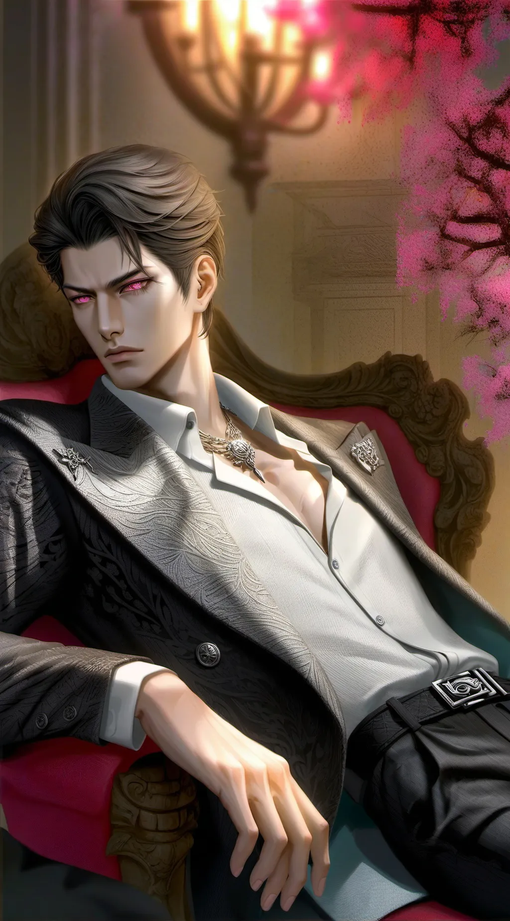ai character: zhero background