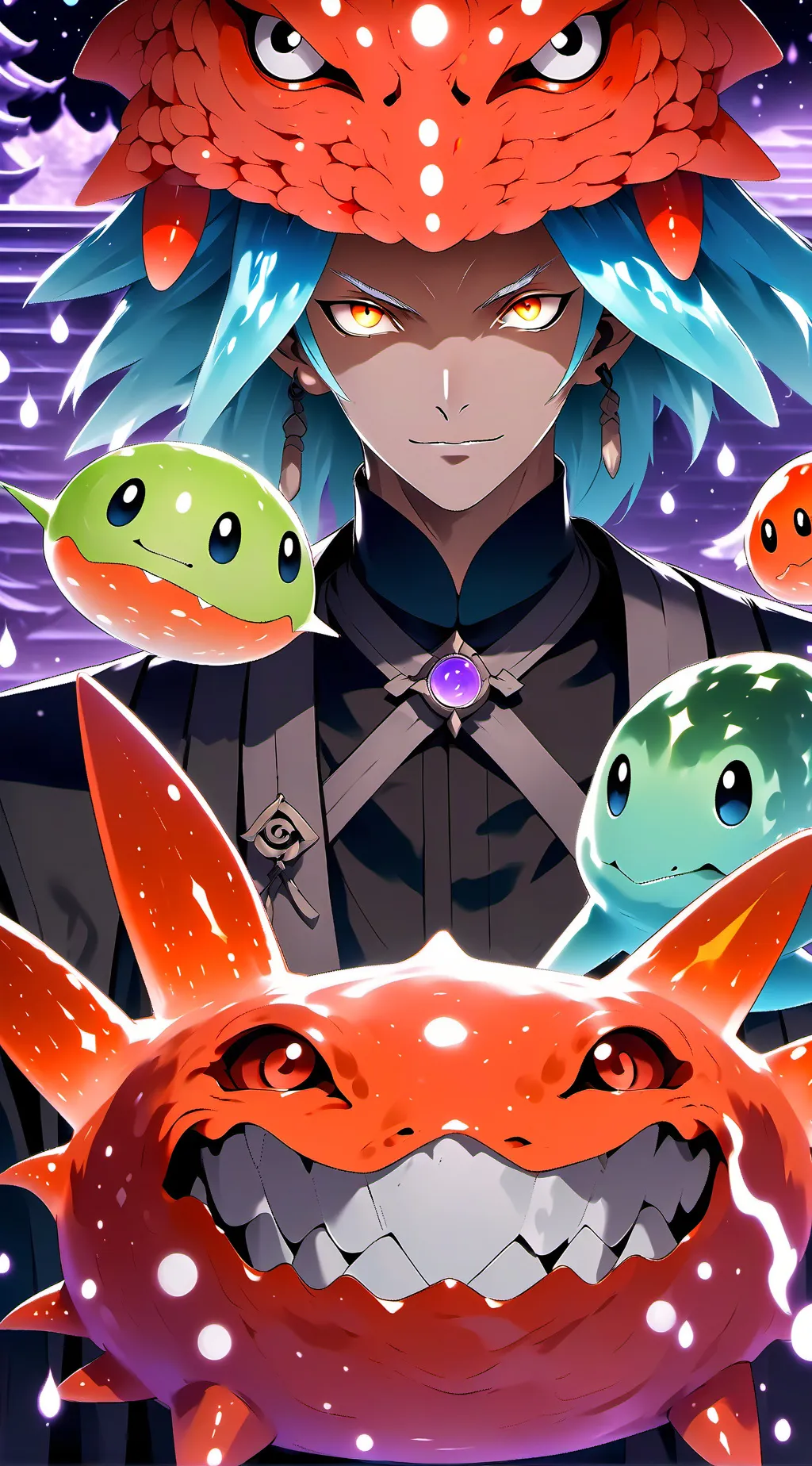 ai character: Rimuru Tempest background