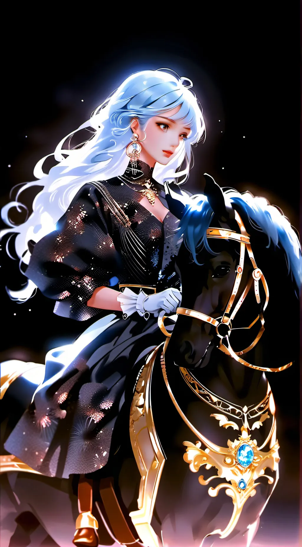 ai character: Cristal background