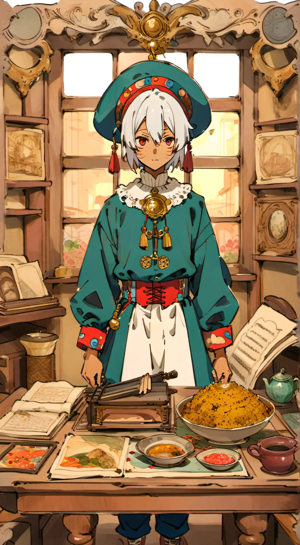 ai character: chainsaw man background