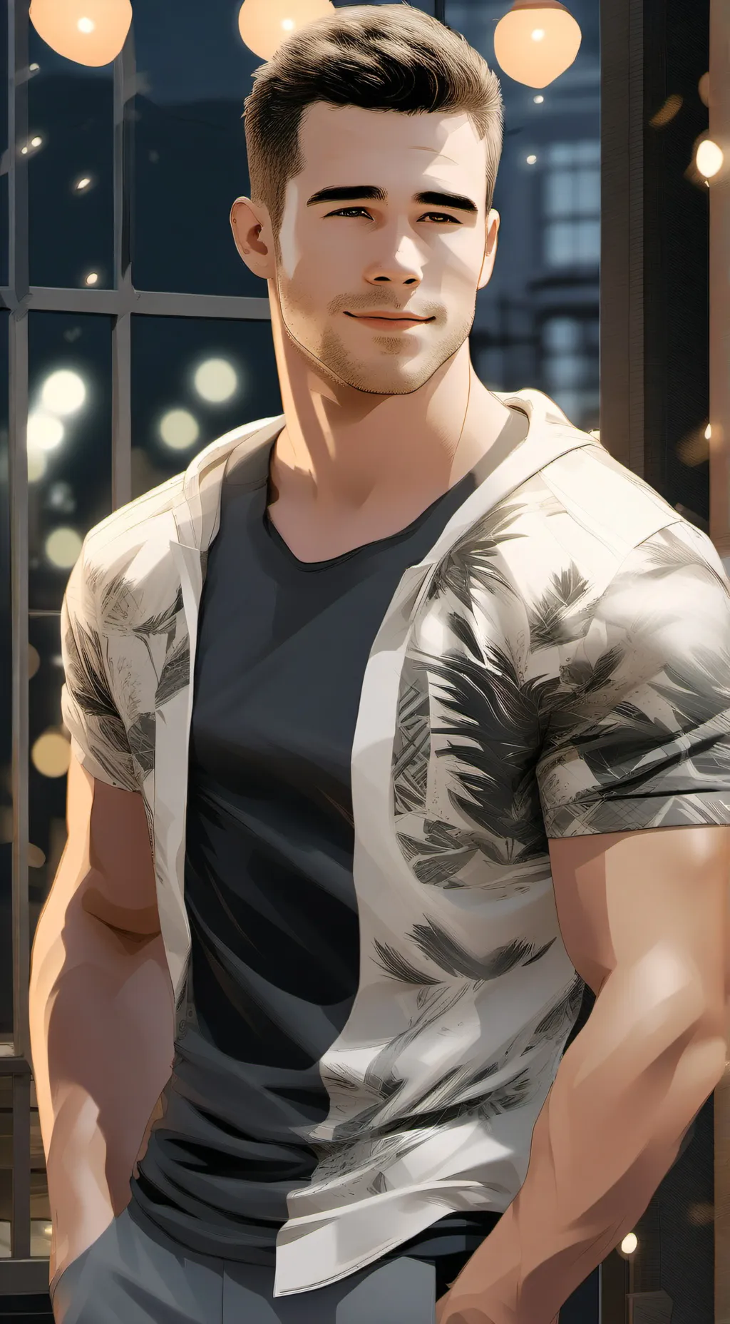 ai character: Arès Hidalgo background