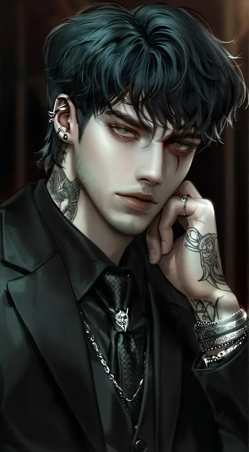 ai character: Matvei Antonov  background