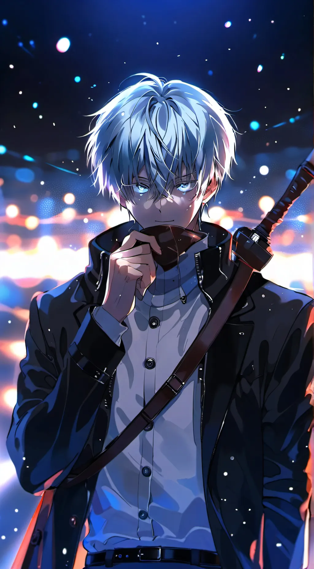 ai character: gojo background