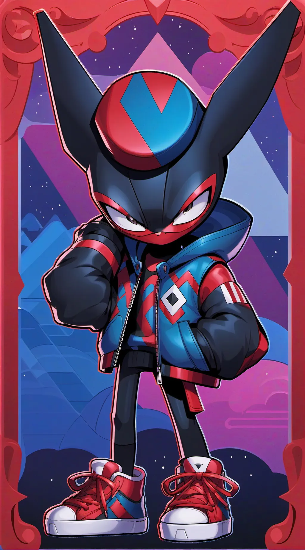 ai character: Your Idea!!  background