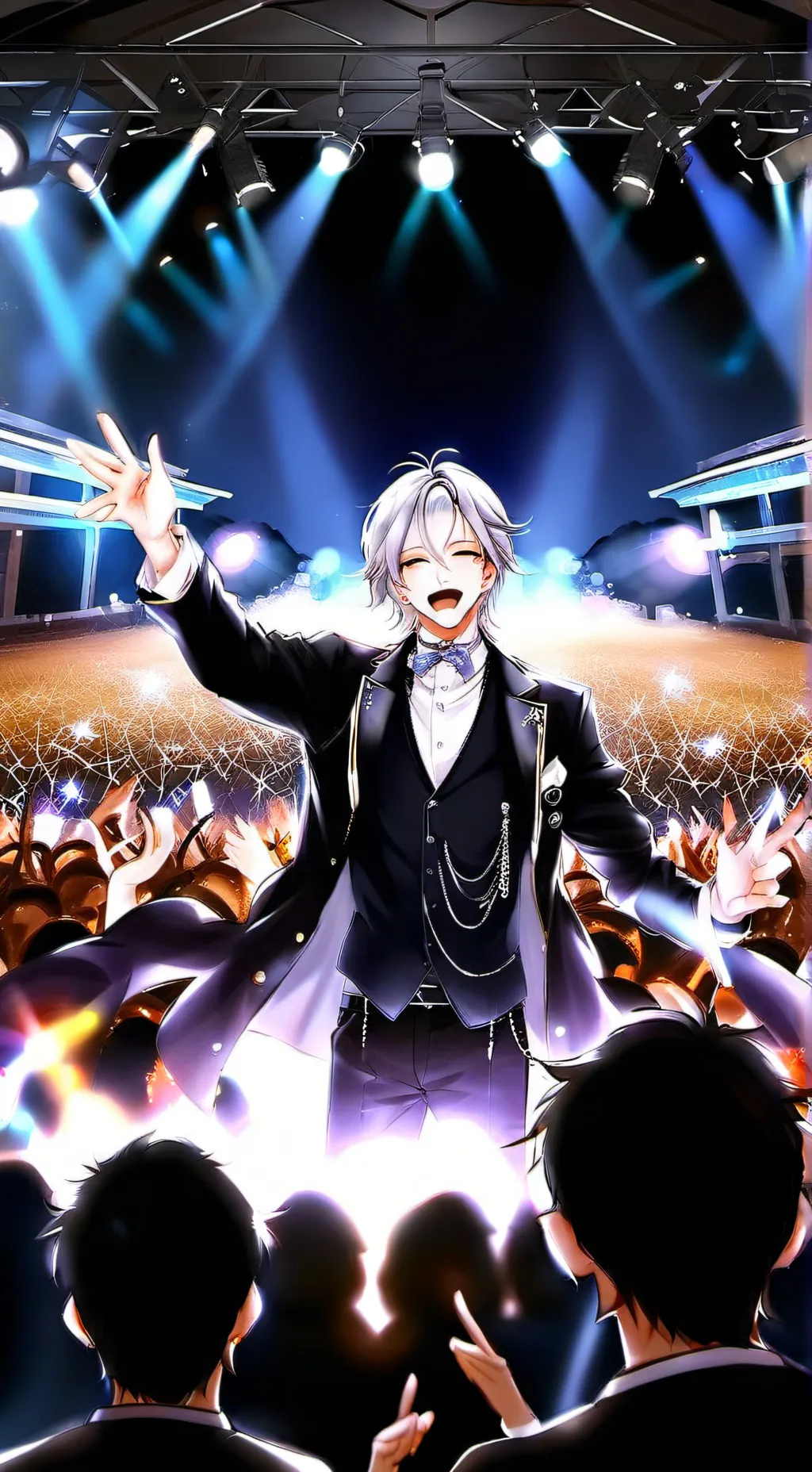 ai character: mha Fanmeeting background