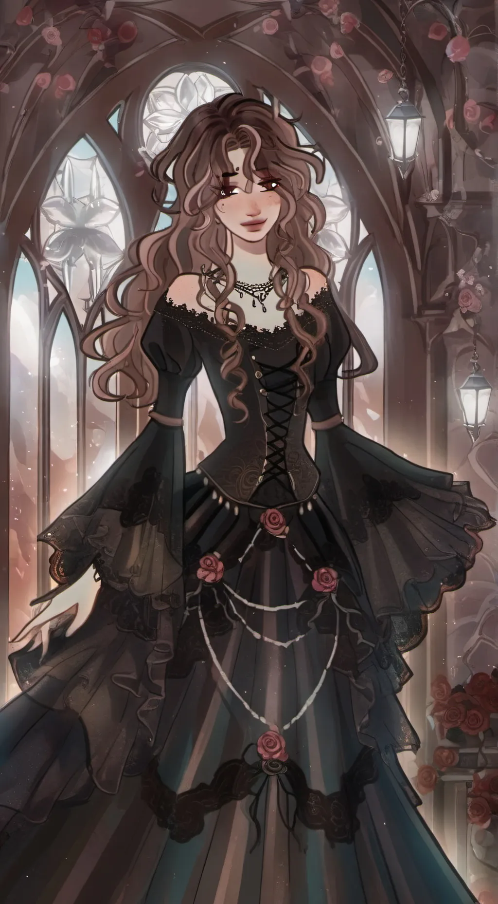 ai character: Evelyn background