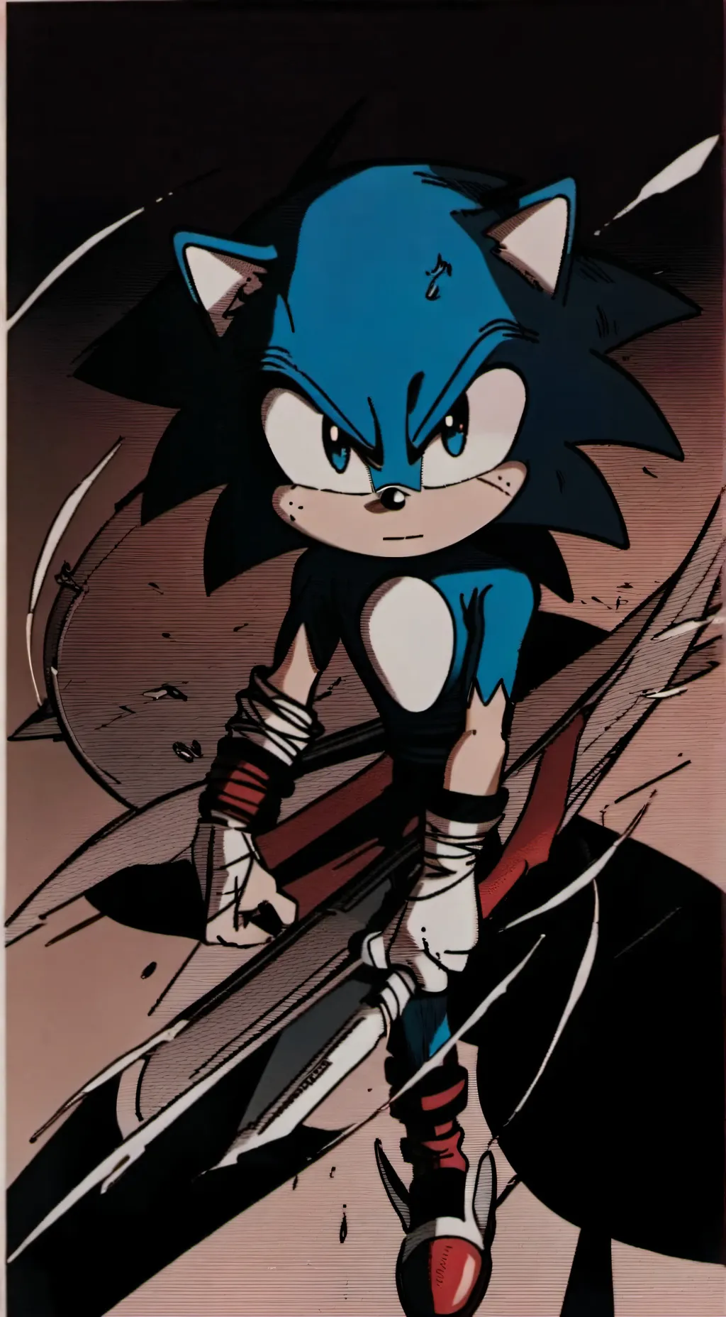 ai character: sonic background