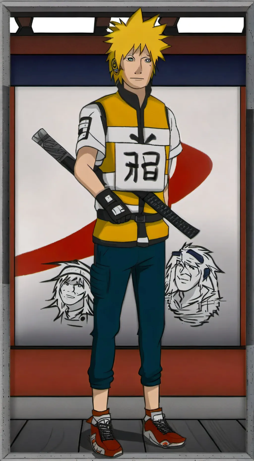 ai character: old team 7 background