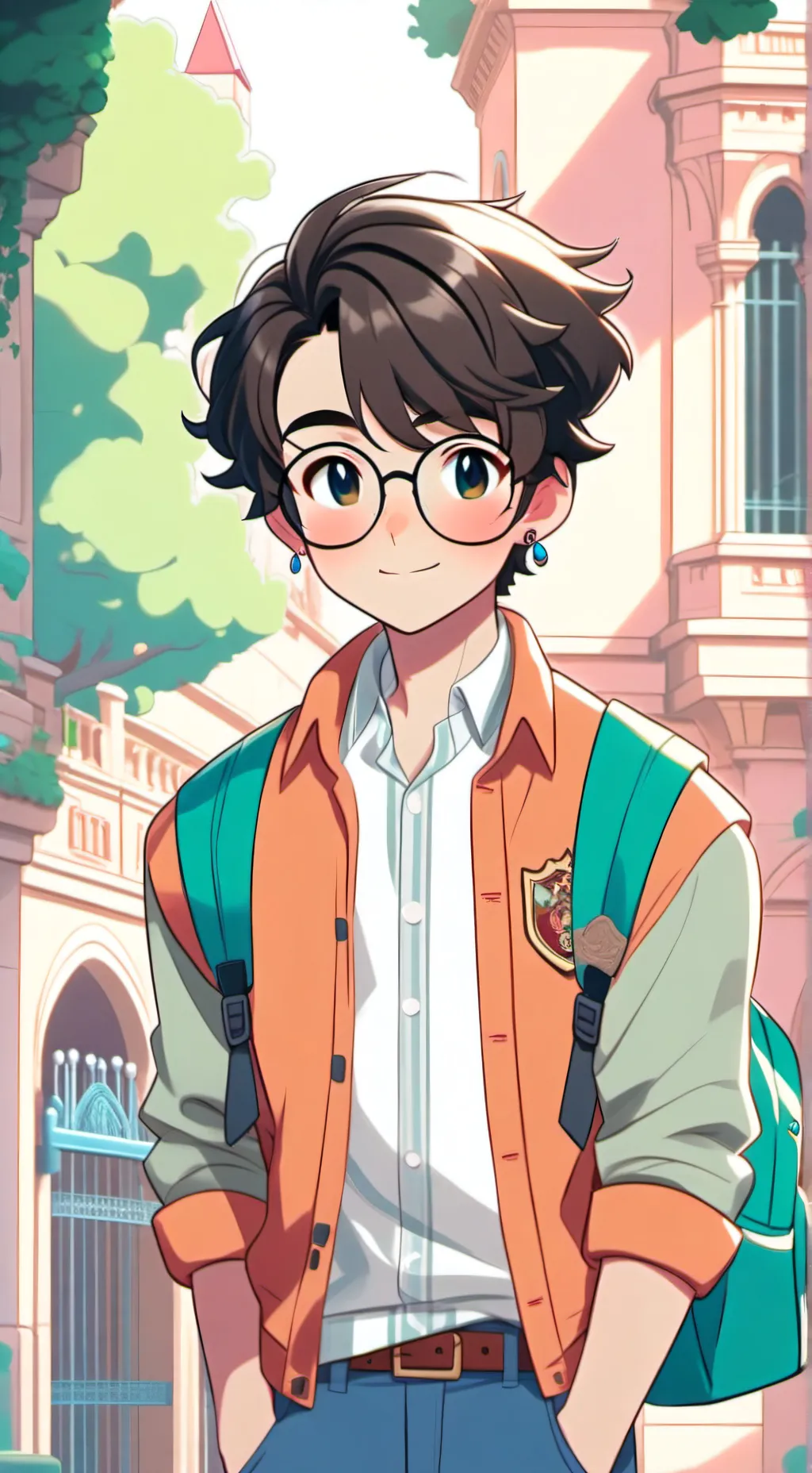ai character: Javier  background